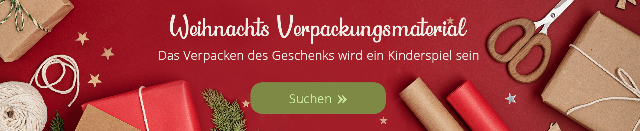 Weihnachtsverpackungsmaterial