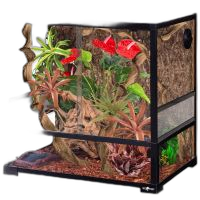 Terrarien und Boxen