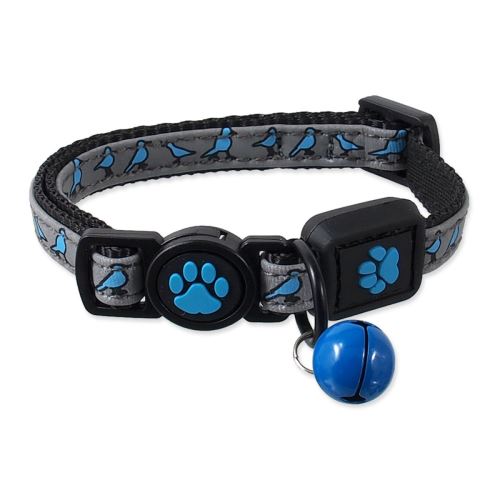 Halsband CAT Reflektierend blau XS 1 Stück