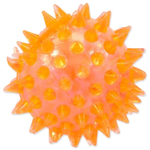 Spielzeug DOG FANTASY Ball pfeifend orange 5 cm 1 Stück