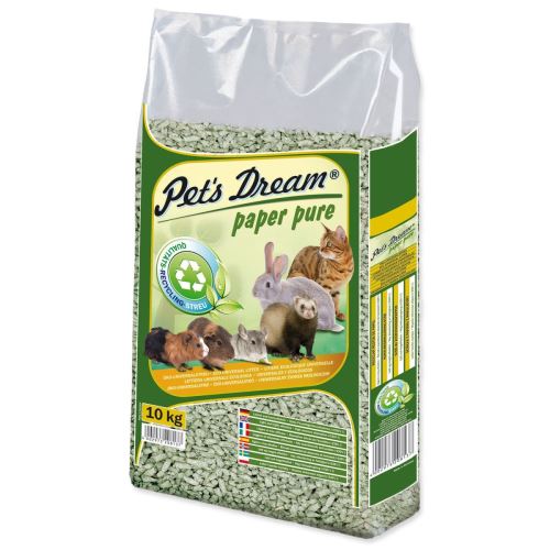 Pellets Pet`s Dream Papier Pur 10 kg
