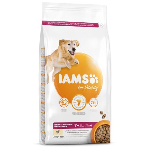 IAMS Dog Senior Large Huhn 3 kg