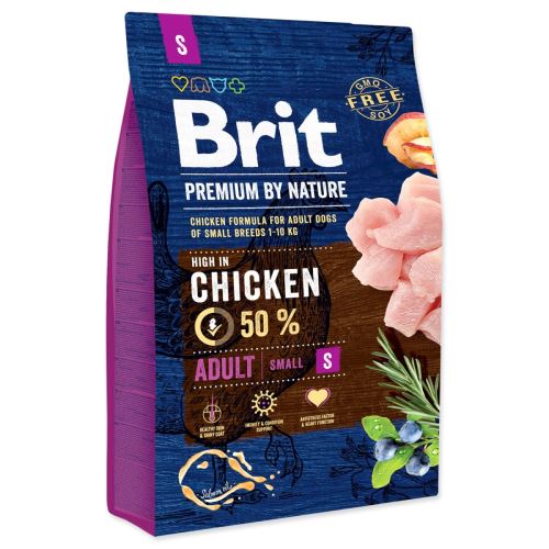 BRIT Premium by Nature Erwachsene S 3 kg