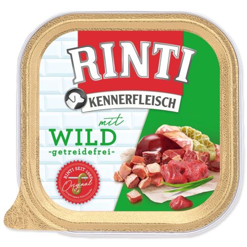 Wanne RINTI Kennerfleisch Wildbret + Nudeln 300 g