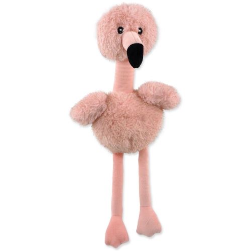 Spielzeug DOG FANTASY Wintermärchen Flamingo 35 cm 1 Stück