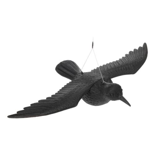 Rabenmodell zum Erschrecken von Vögeln 40x57,5x13cm