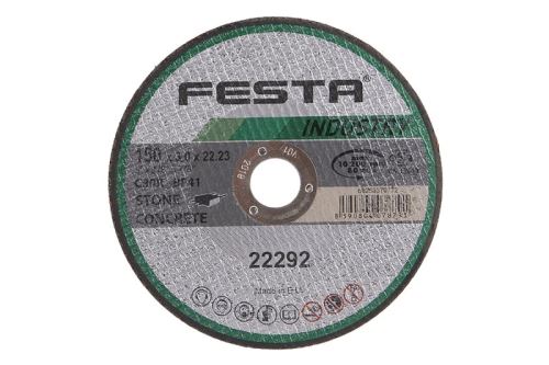 FESTA Trennscheibe INDUSTRY für Stein 150x3x22.2mm 22292.03