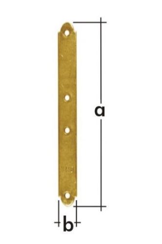 Schmale Kupplung LW 50, 48x14x1,5 - Packung mit 1 Stück