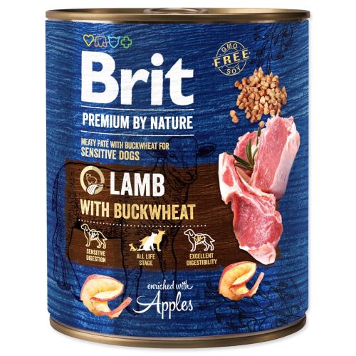 BRIT Premium by Nature Lamm mit Buchweizen 800 g