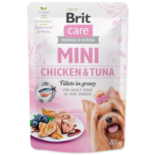 BRIT Care Mini Hähnchen- und Thunfischfilets in Soße 85 g