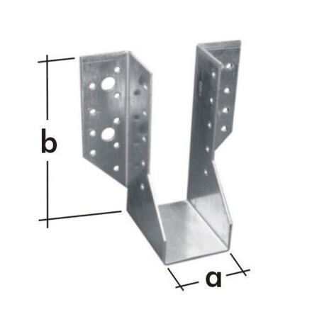 Balkenschuh WB 39, 92x144x2 / Packung 1 Stück