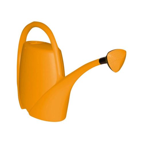 Orange Kunststoff-Gießkanne 8l mit Sprinkler