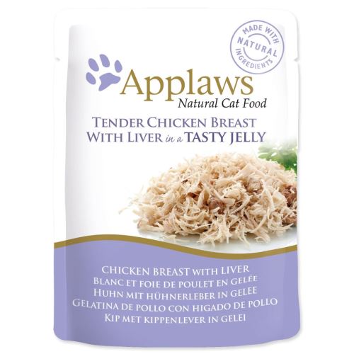 Applaws Cat pouch Huhn mit Leber in Gelee 70g