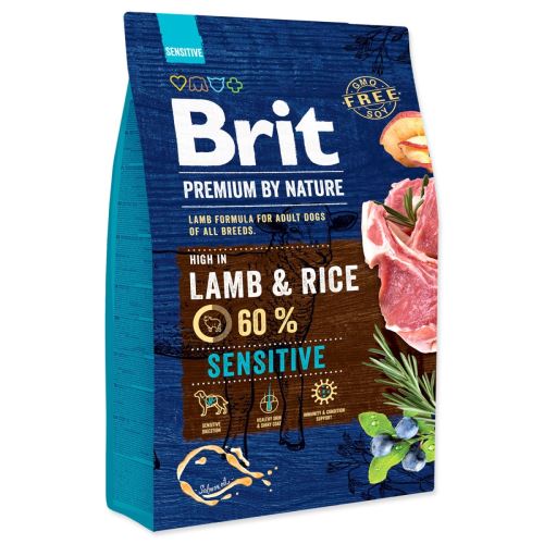 BRIT Premium by Nature Sensitive Lamm 3 kg