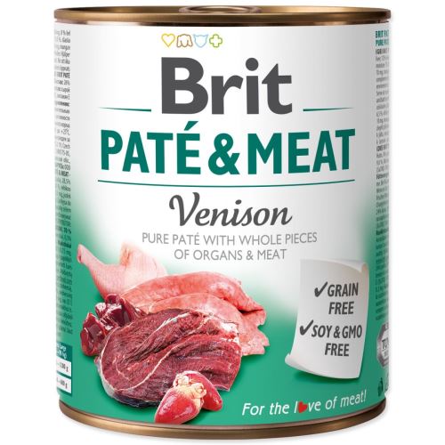 BRIT Pastete & Fleisch Wildfleisch 800 g