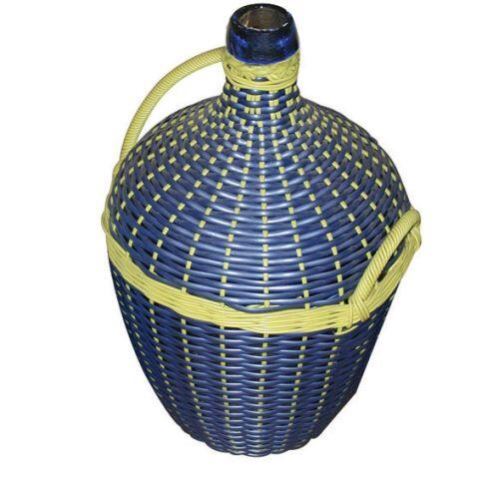 Demijohn geflochten 20l Farbenmix