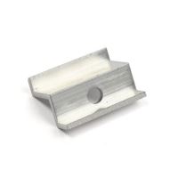 Endhalter KU 41 Al, Höhe 22 mm für gerahmte Module