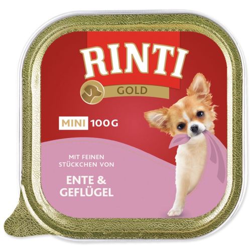 Wanne RINTI Gold Mini Ente + Geflügel 100 g