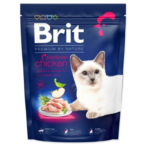 BRIT Premium by Nature Katze Sterilisiertes Huhn 300 g