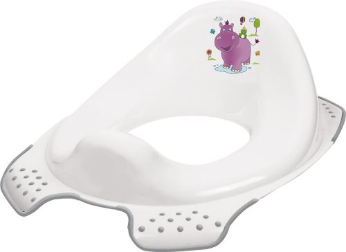 Kinder-WC-Sitz HIPPO mit Anti-Rutsch-Elementen grün
