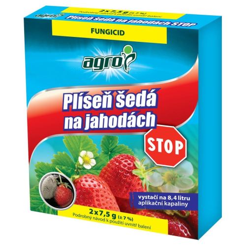 Fungizid AGRO STOP Grauschimmel an Erdbeeren 2x7,5g