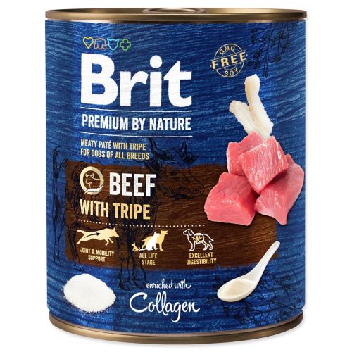 BRIT Premium by Nature Rindfleisch mit Tripes 800 g