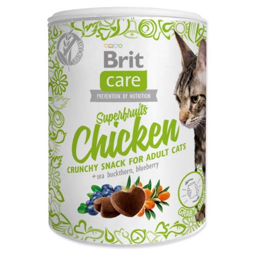 BRIT Care Cat Snack Superfruits Huhn 100 g