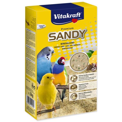 Sand VITAKRAFT Sandy für kleine Papageien 2 kg