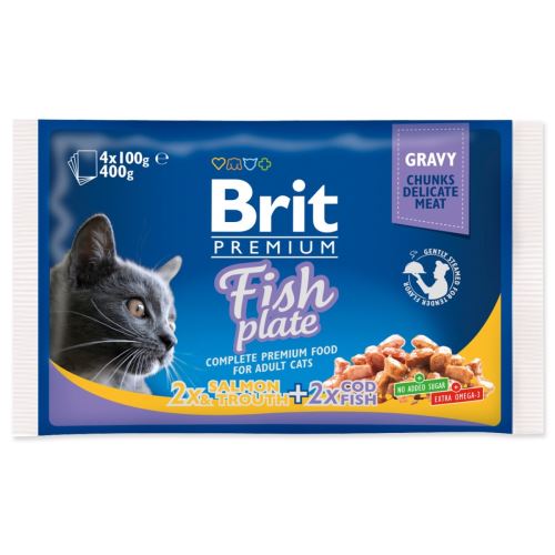 BRIT Premium Katzen Fischteller 400 g