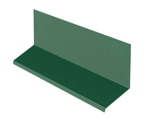 Oberkante zur Kombination mit Abdeckleiste RŠ 200, Lak. Zink, mech. grün (RAL 6005)