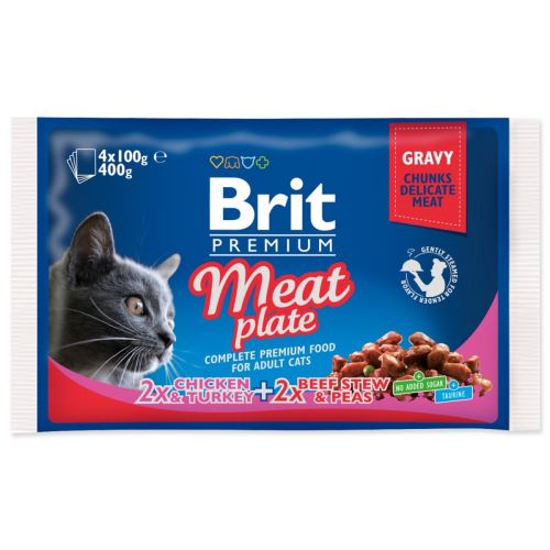 BRIT Premium Katzenfleischplatte 400 g