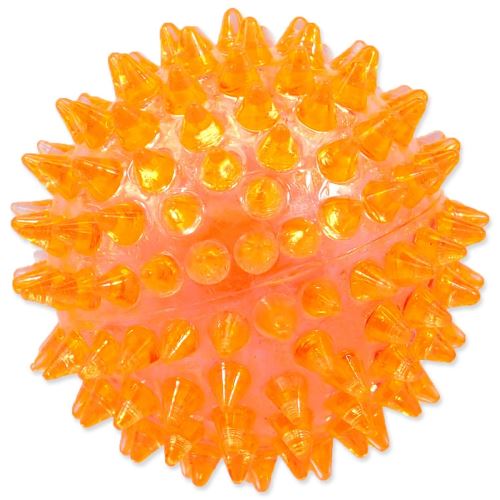 Spielzeug DOG FANTASY Ball pfeifend orange 6 cm 1 Stück