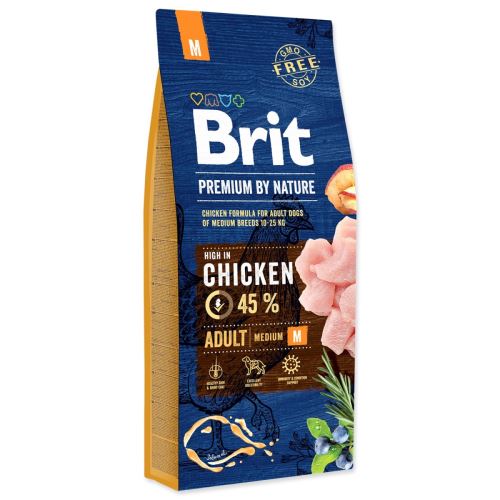 BRIT Premium by Nature Erwachsene M 15 kg