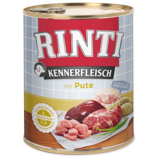 RINTI Kennerfleisch Pute in der Dose 800 g