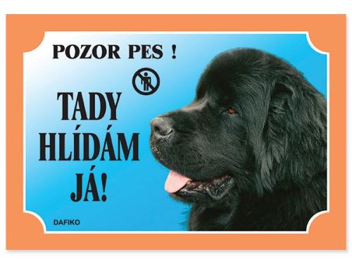 Neufundländer schwarzer Hund Tisch 1 Stück