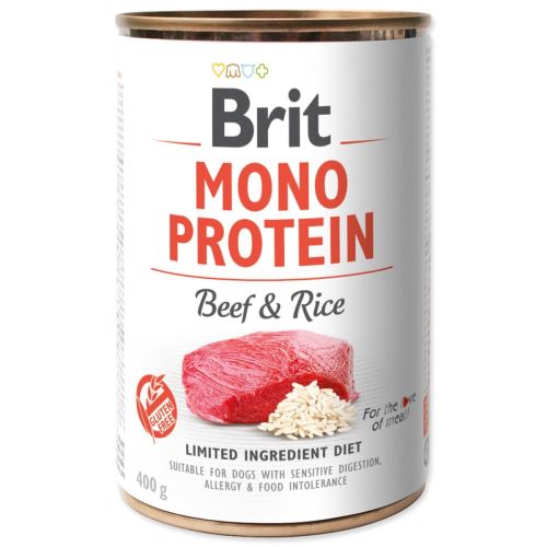 BRIT Mono Protein Rindfleisch & Brauner Reis 400 g