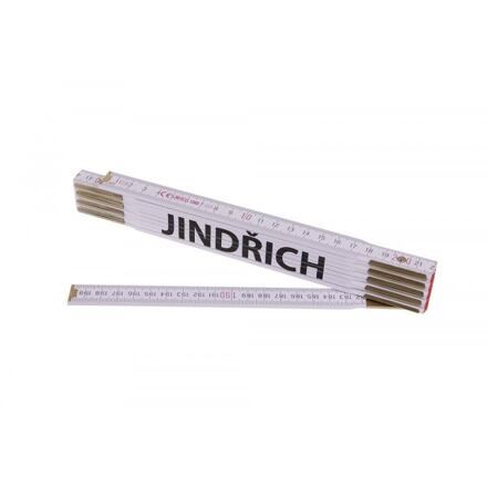 Faltmaßstab 2m JINDŘICH (PROFI, weiß, Holz) / Packung 1 Stk.