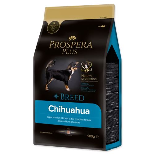 Futter Prospera Plus Chihuahua Huhn mit Reis 0,5kg