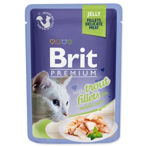 BRIT Premium Cat Delicate Filets in Gelee mit Forelle 85 g