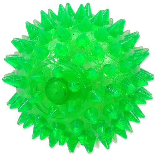 Spielzeug DOG FANTASY Ball pfeifend grün 6 cm 1 Stück