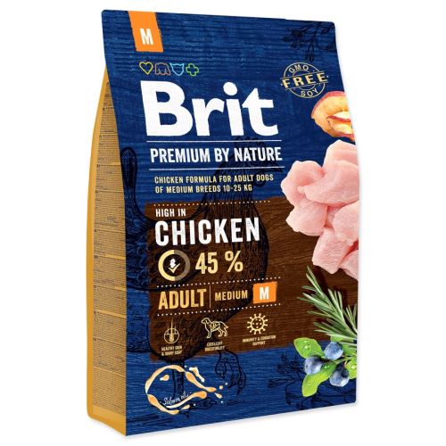 BRIT Premium by Nature Erwachsene M 3 kg