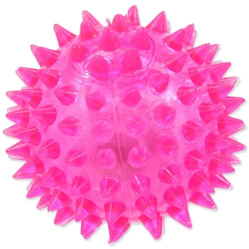Spielzeug DOG FANTASY ball LED rosa 6 cm 1 Stück