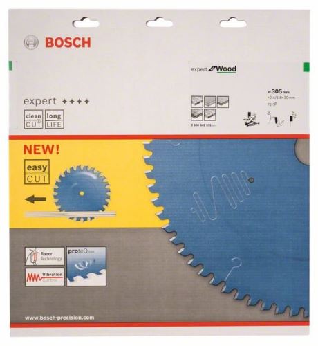 BOSCH Sägeblatt Expert for Wood 305 x 30 x 2,4 mm, 72 2608642531