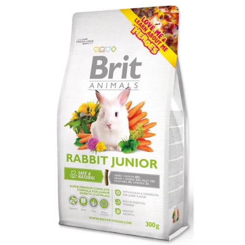 BRIT Animals Kaninchen Junior Komplett 300 g