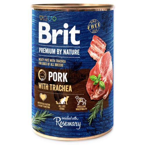 BRIT Premium by Nature Schweinefleisch mit Luftröhre 400 g