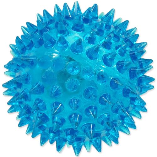 Spielzeug DOG FANTASY ball LED blau 6 cm 1 Stück