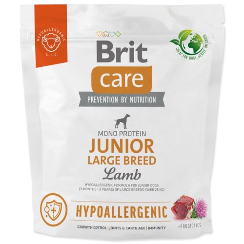 BRIT Care Dog Hypoallergen Junior Große Rassen 1 kg