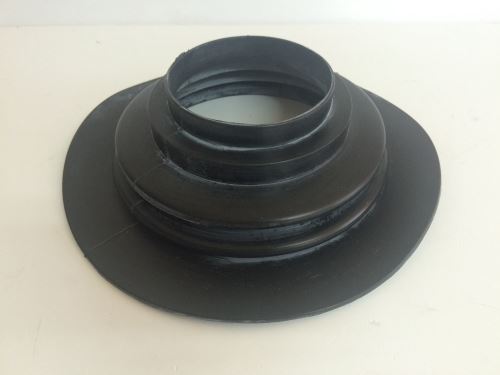 PREFA elastische Manschette, 100mm, schwarz