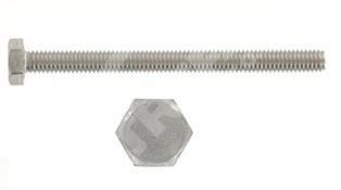 Schraube DIN 933 8.8 M10 x 140 ZB - Sechskantkopf - Packung mit 50 Stück