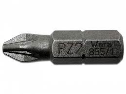Bit PZ2 - 25mm, WINTECH - Packung mit 25 Stück